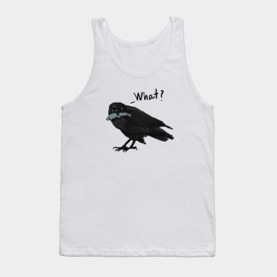 Crow and fish Tank Top